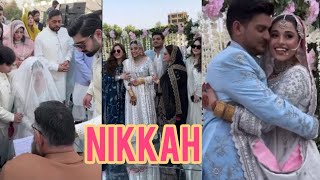 aiman & minal crying on brothers nikkah💥 | Aiman and minal brother officially married ❤️