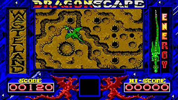 ATARI ST DRAGONSCAPE DRAGON SCAPE By Software Horizons Ltd FROM Automation Compact Disk Menu No 84