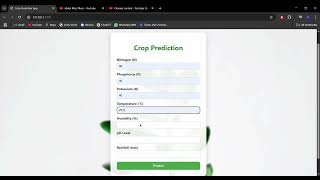 Crop Prediction Using Machine Learning screenshot 4