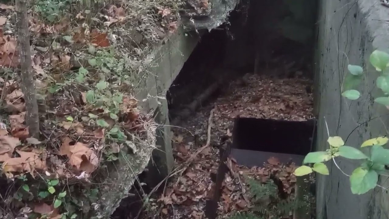 Coal mine ruins near Korn Krest.