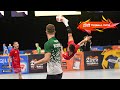 Hungary vs thailand  mens doubles round of 16  teqball world championships 2022 nuremberg