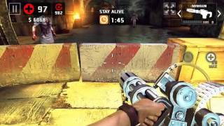 Dead trigger - 2  MK - 10 minigun walkthrough