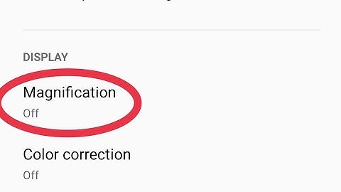 mobile setting Magnification mode ke ko enable & Disable kaise  kare OnePlus N20 5G  , mobile settin