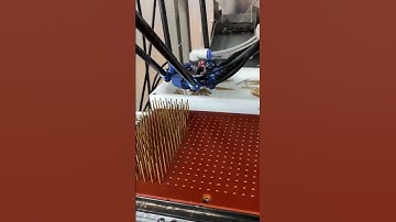 Delta機器人＋視覺＋柔性震動盤桌面一體機＃Delta robot +#vision   + ＃flexible vibration plate desktop all-in-one machine