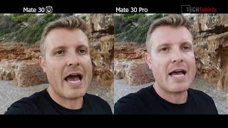 Techtablets.com Видео Mate 30 Vs Mate 30 Pro Camera Comparison