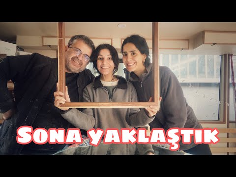 KARAVANIN  KOMPOST TUVALET KAPAĞI | ÇERÇEVELERİ | YATAĞI HAZIR. | #ivecom23 #kendinyap #vanlife