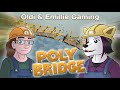 Une belle brochette de ponts lets play poly bridge