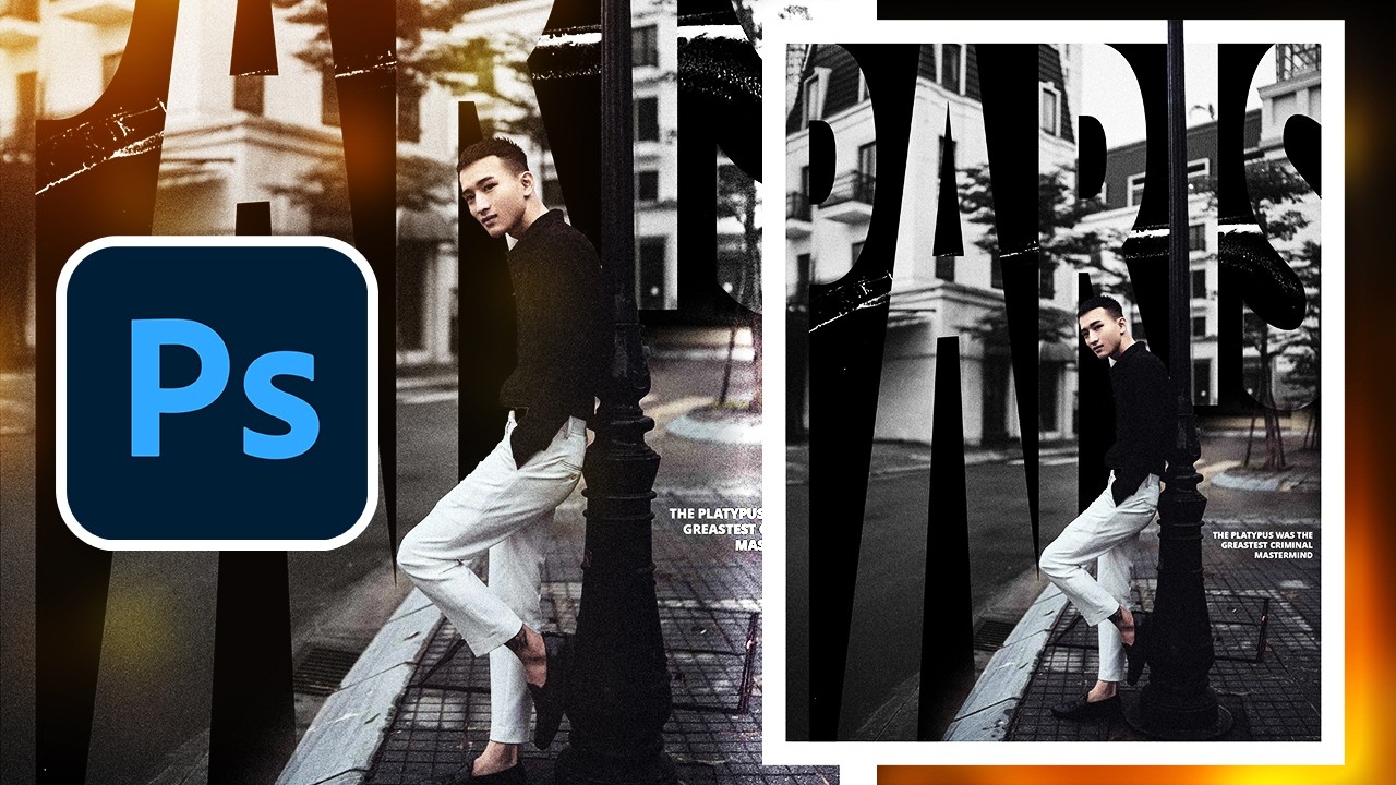 Create A Poster In Photoshop | Beginner Poster Design