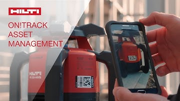 OVERVIEW of Hilti ON!Track Asset Management System