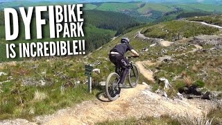 THE NEW TRACKS AT DYFI BIKE PARK ARE INCREDIBLE!! *PART 1*