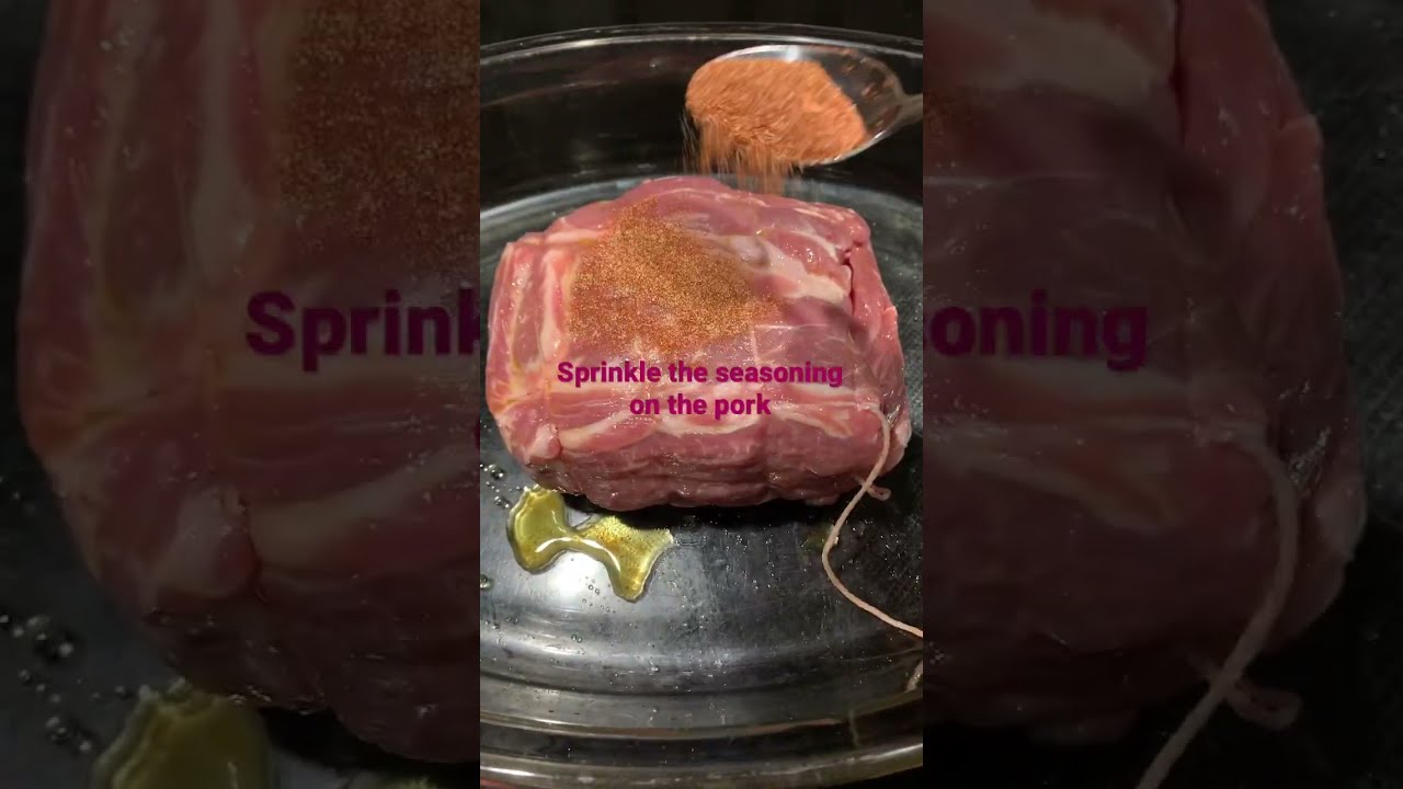 Slow Cooked Pork Shoulder Shorts Ovenbaked