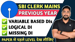 SBI Clerk Mains Previous Year Question Paper || All Data Interpretation Sets || Career Definer ||