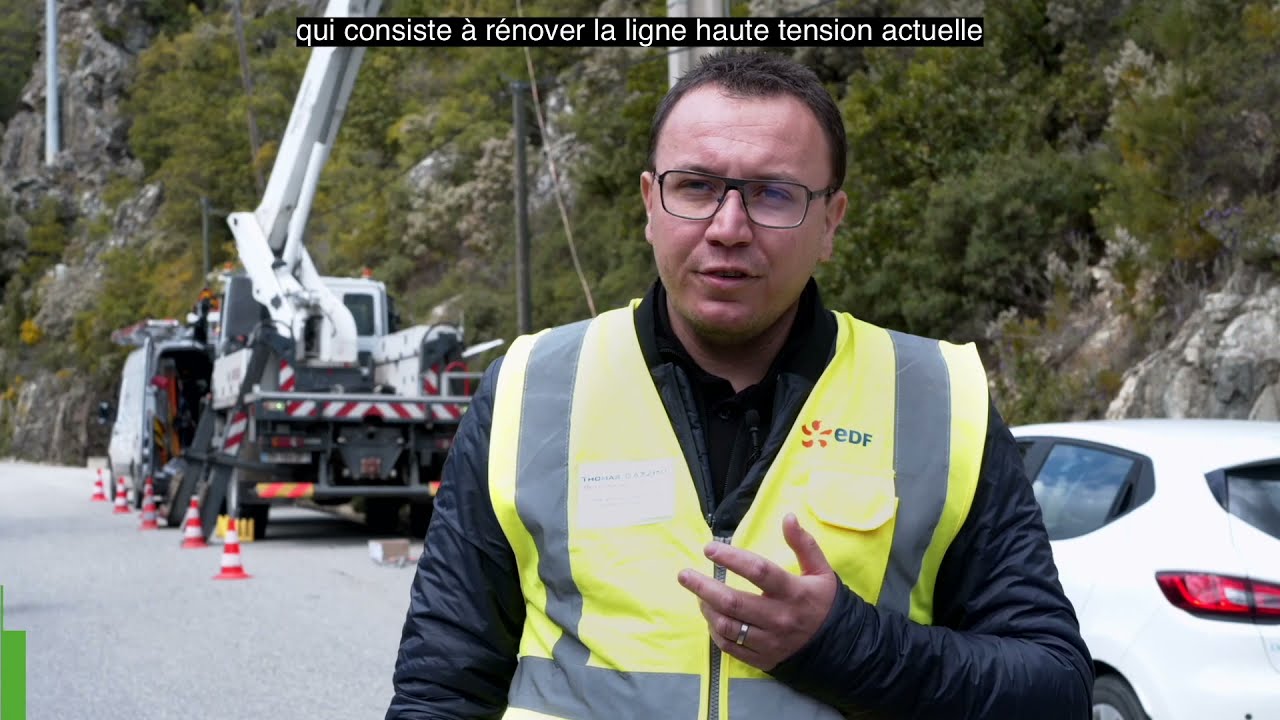 Rénovation d'une ligne Haute Tension - Ghisoni 2021