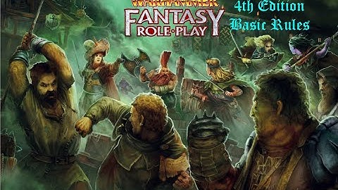 Warhammer Fantasy: Role Play 4th edition - Basic rules