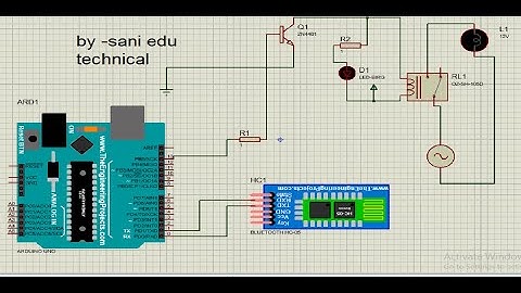simulate Bluetooth Module in Proteus and control LED using MIT App Inventor....part 2,