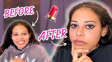 Chaotic Makeup Routine