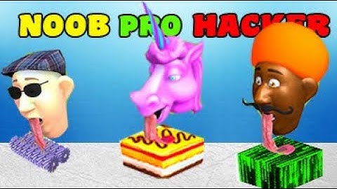 NOOB vs PRO vs HACKER - Lick Runner VIP HEAD