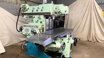 Huron NU-3 Universal Milling Machine - Table 1235 mm x 460 mm