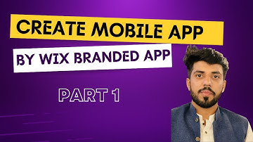 How to create Branded App by wix (Tutorial for Beginners) - Create A Professional App   part 1