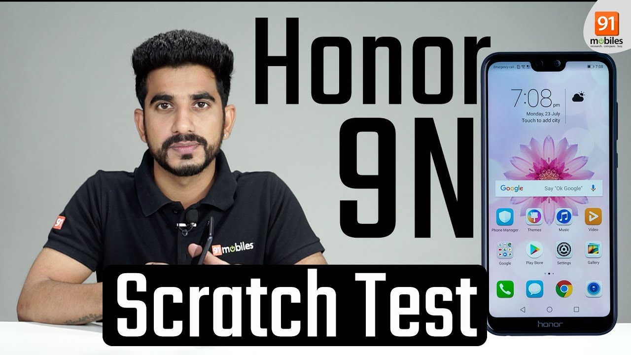 Honor 9N: Scratch test, Bend test, Water test, Burn test - Durability video