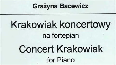 Trinity ATCL Piano Repertoire No.2 Bacewicz Concer...