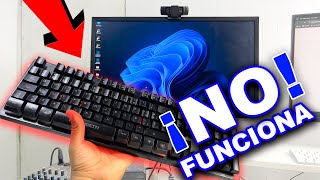 Mi Teclado No Funciona, No Reconoce Keyboard Solución