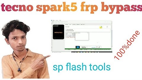 Tecno Spark5 kd7h frp bypass sp flash tools 100%done