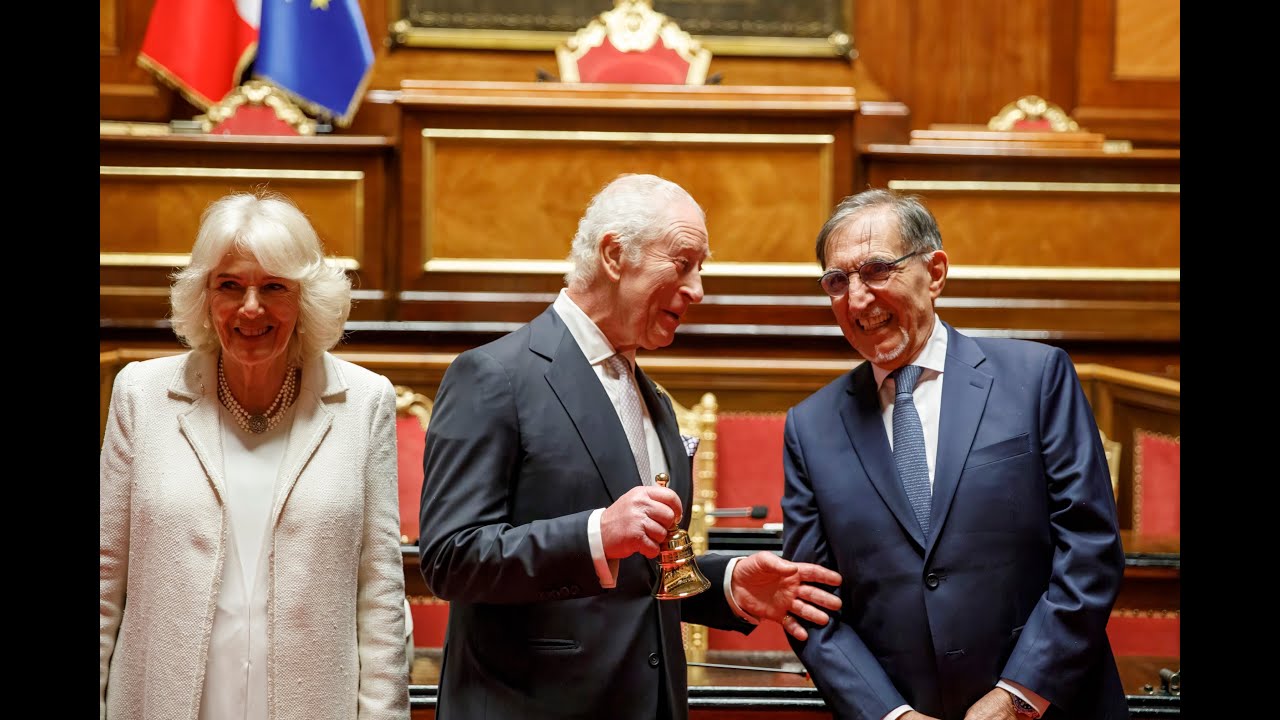 Visita in Senato dei Reali del Regno Unito di Gran Bretagna e Irlanda del Nord
