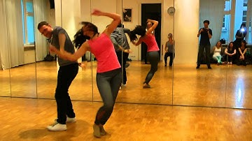 Zouk Bremen Germany - Workshop mit Claudia und Fernando 25.04.15.