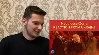 REACTION FROM UKRAINE Nebulossa - Zorra (Eurovision 2024 Spain)