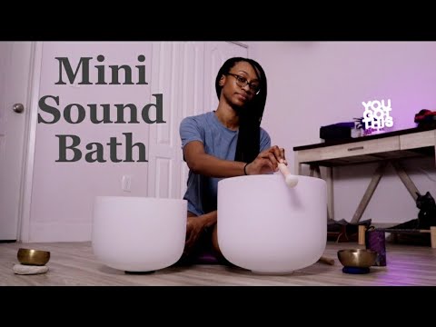 Calming 5 Minute Sound Bath - YouTube
