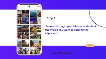 How to Copy Images from Gallery to Clipboard on Samsung - 100post.info