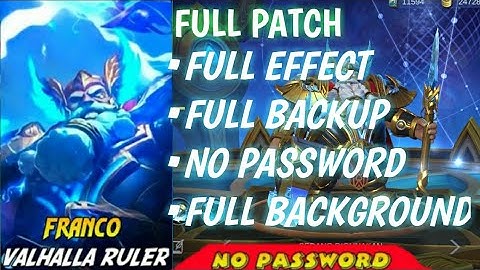 SCRIPT SKIN FRANCO EPIC VALHALLA RULER FULL EFFECT NO PASSWORD