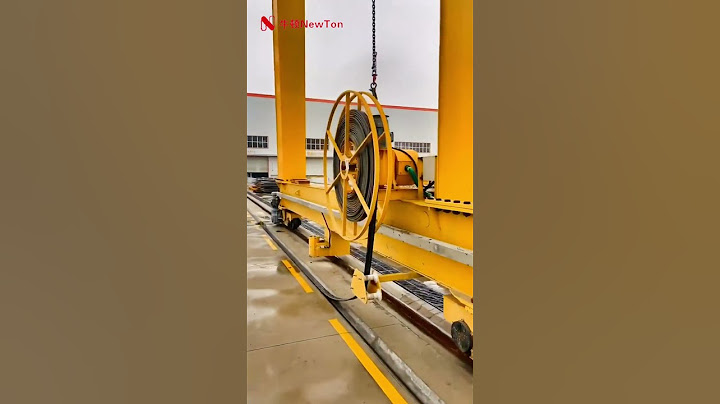 Rail Mounted Gantry Crane  #shortsvideo #gantrycrane