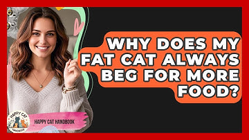 Why Does My Fat Cat Always Beg For More Food? - Happy Cat Handbook