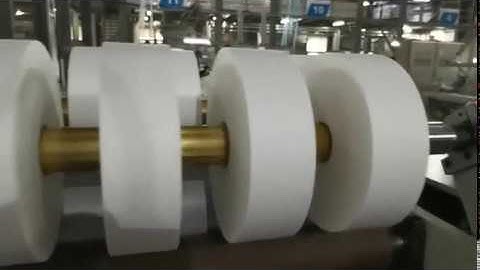 Cardboard Paper Slitting Rewinding Machine Testing Video In Customer Factory