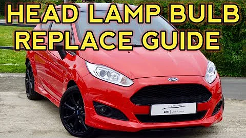 FIESTA mk7 AND mk7.5 HEADLIGHT BULB REPLACEMENT.  FORD FIESTA HEADLAMP BULB REPLACEMENT  GUIDE