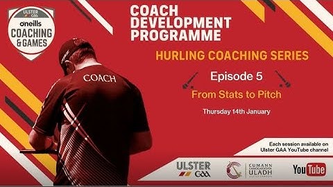 Hurling Coaching Series - 5 - Stats to Pitch