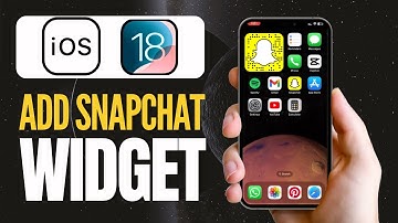 How To Add Snapchat Snapcode Widget To Home Screen (iOS 18)