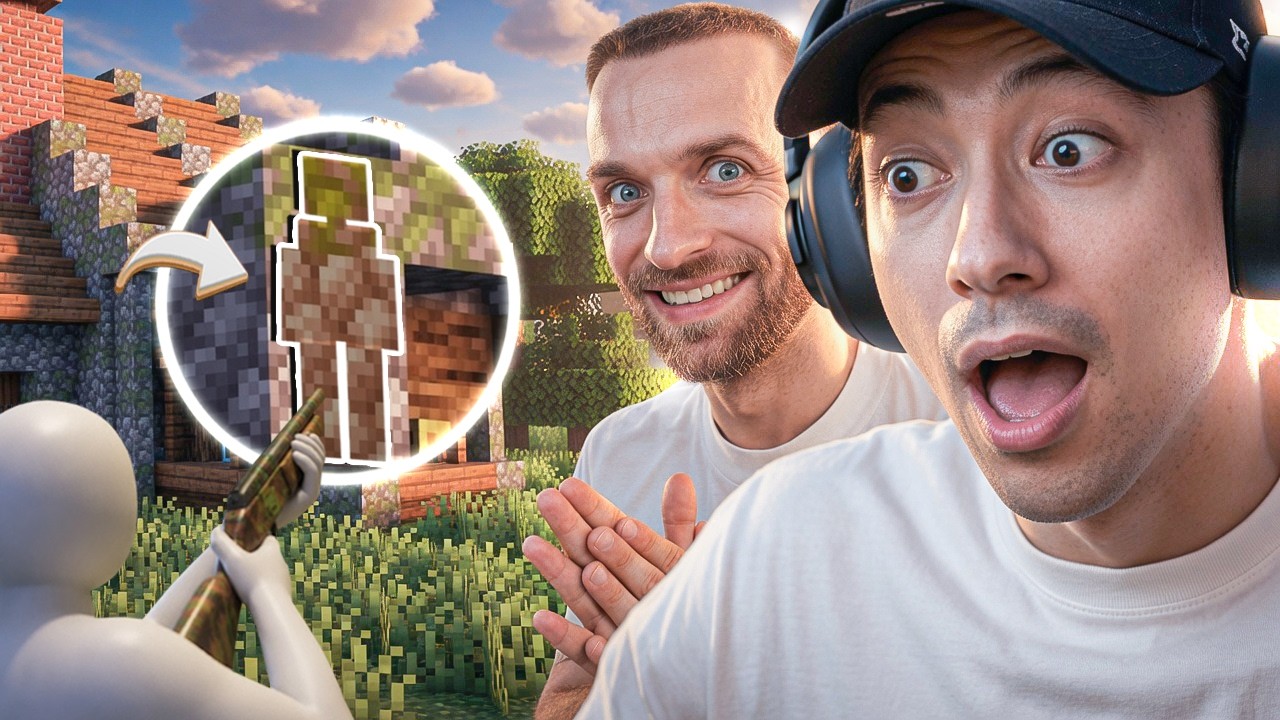 C'EST DE LA TRICHE !! 😲😡(Meccha Chameleon) ft. Squeezie, MaximeBiaggi, Mickalow, Doigby ..