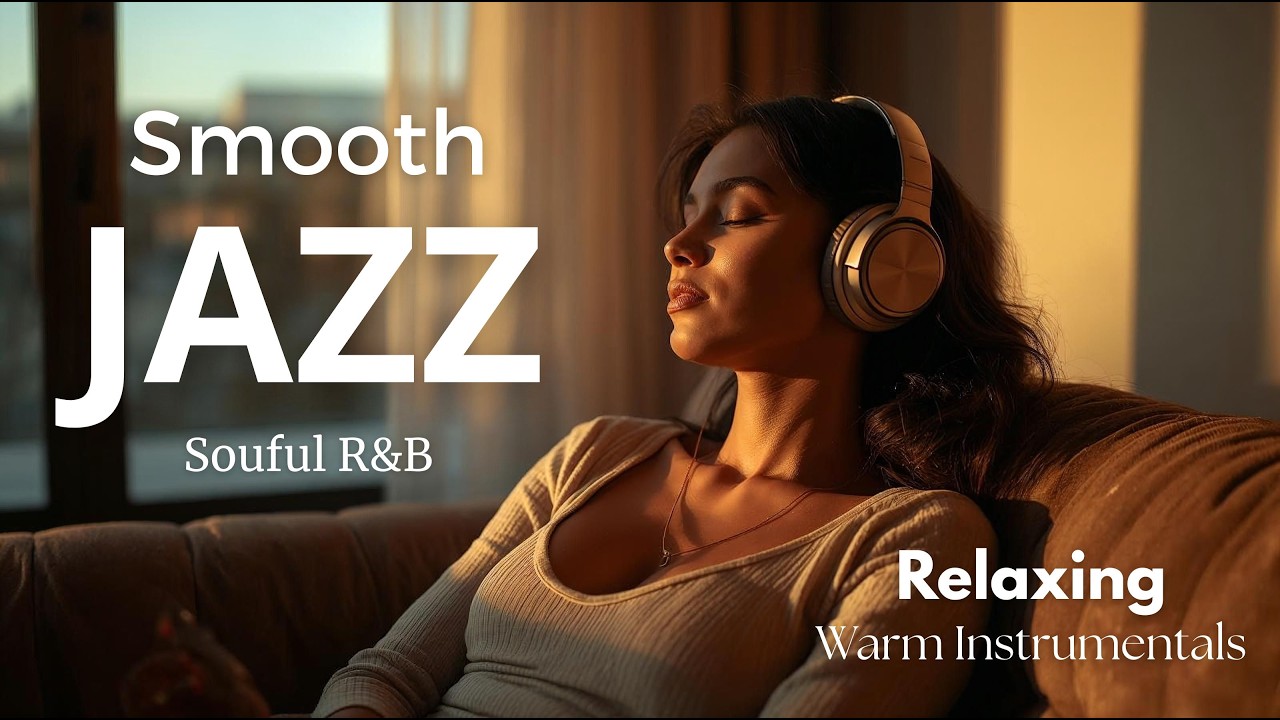 Late Afternoon Smooth Jazz 🎷 | Soulful R&B Groove for Focus & Chill