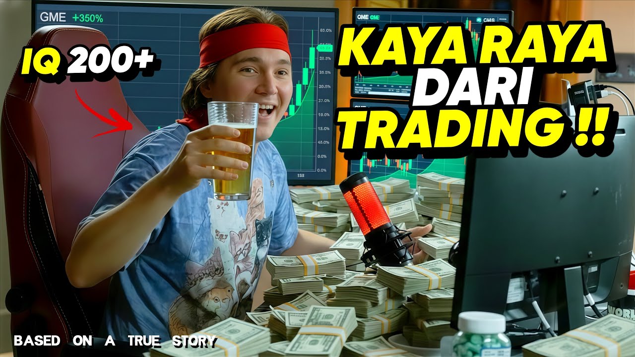 MENDADAK KAYA RAYA !! TRADER JENIUS INI MEMBUAT BANDAR SAHAM  RUNGKAD • ALUR CERITA FILM
