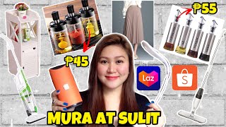 SHOPEE AND LAZADA BEST PURCHASES ( Affordable & Worth it! ) | SHOPEE HAUL 2021