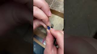 Silver Jewellery making ASMR ✨💙 #seaglass #asmr #jewellerydesign