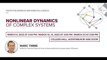 Nonlinear Dynamics of Complex Systems: