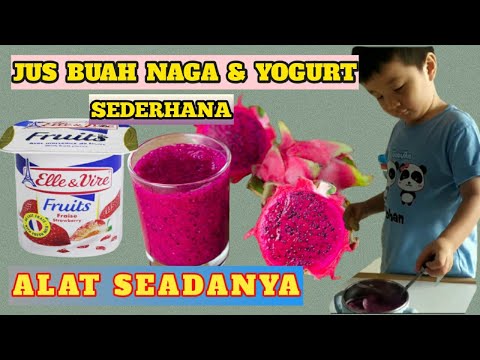 Jus Buah Naga Mix Yogurt