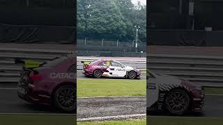 Cataclean Plato Racing Mercedes Adam Morgan out of pits BTCC#oultonpark
