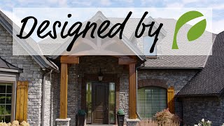 Design-Inspired Home: Custom Entry Door, Stained Glass Windows Add Personal Style