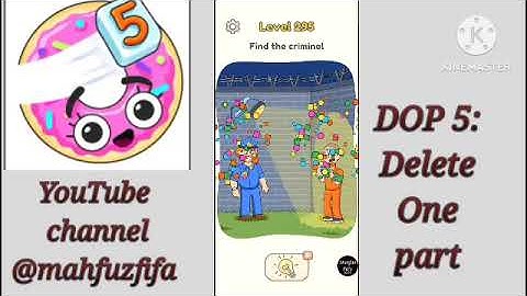 Dop 5 level 295 || 🎮🌀🎮 Delete one part, offline gameplay, walkthrough, Android, ios || @MahfuzFIFA