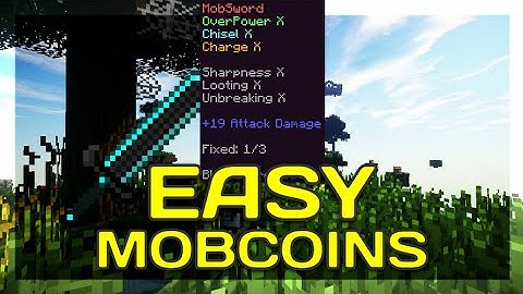 Fallentech Skyblock Episode 4 : How to make Easy Mobcoins